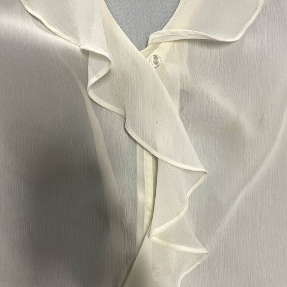 Cottage Core Blouse, Ruffle Sleeve, - Picture 2 of 6